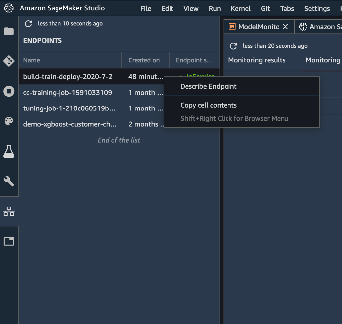 使用 Amazon SageMaker Studio 构建、训练、部署和监控机器学习模型